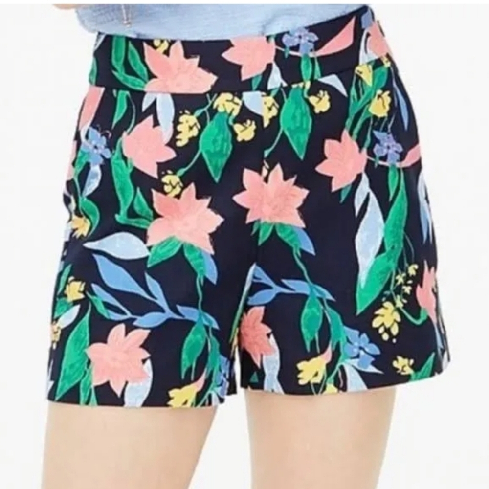 Navy Blue Floral J. Crew